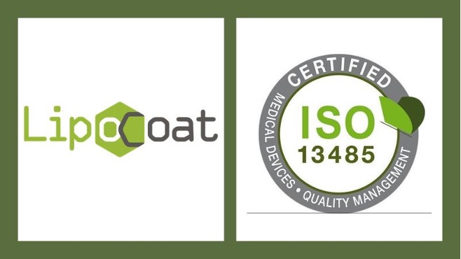 LipoCoat - ISO 13485 certificate