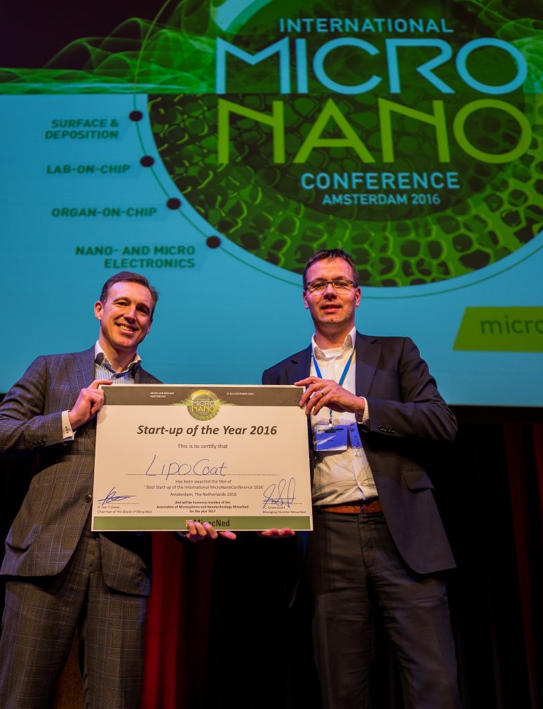 LipoCoat Celebrated MicroNano Start-Up of the Year 2016